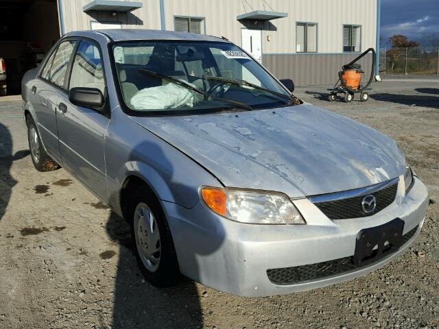 JM1BJ222710427659 - 2001 MAZDA PROTEGE DX SILVER photo 1