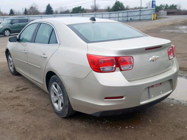 1G11B5SLXEF113910 - 2014 CHEVROLET MALIBU LS GOLD photo 3