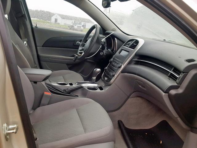 1G11B5SLXEF113910 - 2014 CHEVROLET MALIBU LS GOLD photo 5