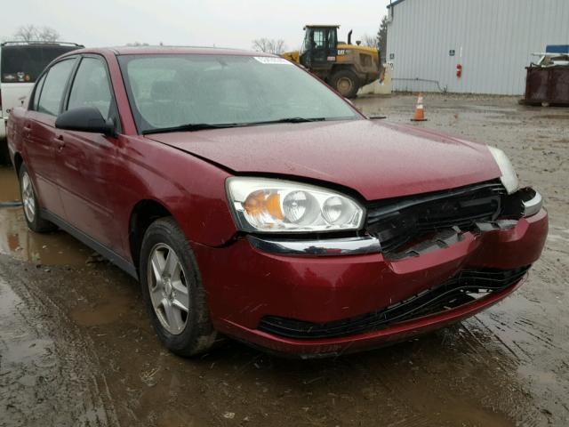 1G1ZT54884F231168 - 2004 CHEVROLET MALIBU LS 栗色 照片 1