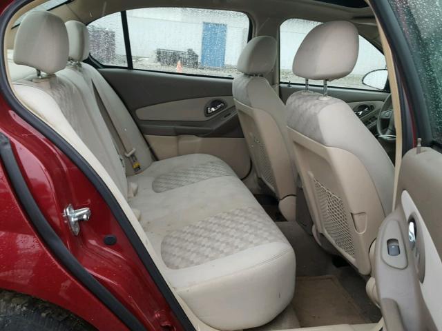 1G1ZT54884F231168 - 2004 CHEVROLET MALIBU LS 栗色 照片 6