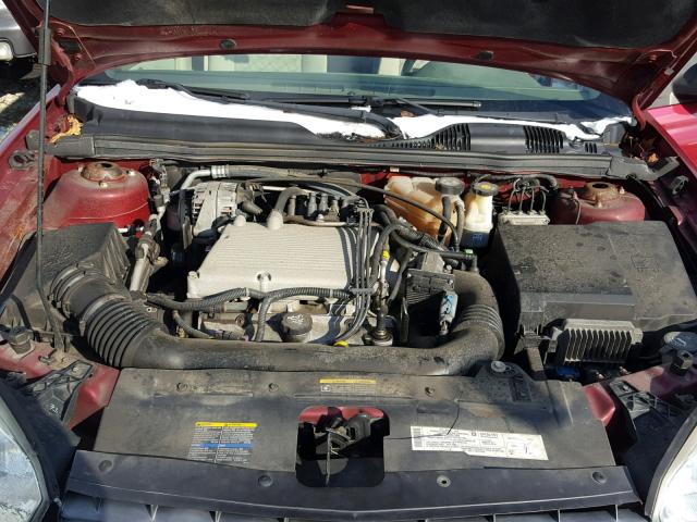 1G1ZT54884F231168 - 2004 CHEVROLET MALIBU LS 栗色 照片 7