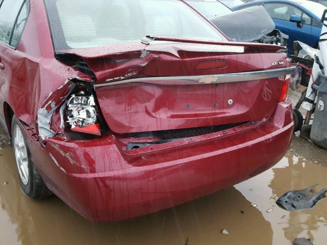 1G1ZT54884F231168 - 2004 CHEVROLET MALIBU LS 栗色 照片 9