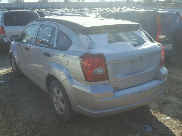 1C3CDWBA8CD508017 - 2012 DODGE CALIBER SE SILVER photo 3