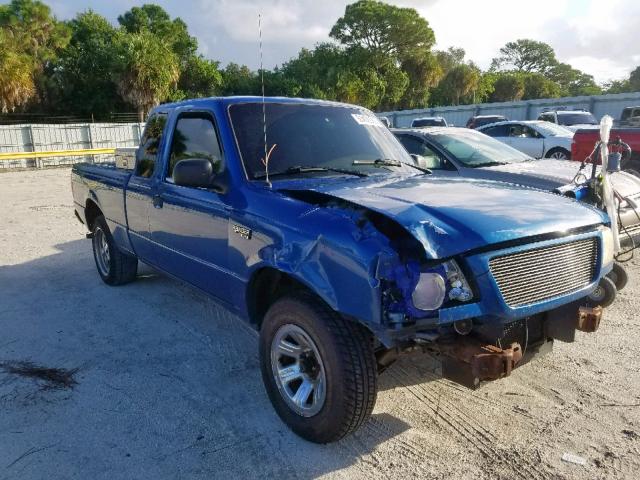 1FTYR14E71TA24638 - 2001 FORD RANGER SUP BLUE photo 1