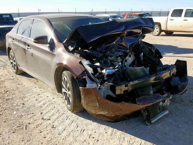 4T1BK1EB3GU225594 - 2016 TOYOTA AVALON XLE BURGUNDY photo 1