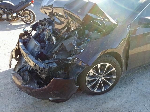 4T1BK1EB3GU225594 - 2016 TOYOTA AVALON XLE BURGUNDY photo 9
