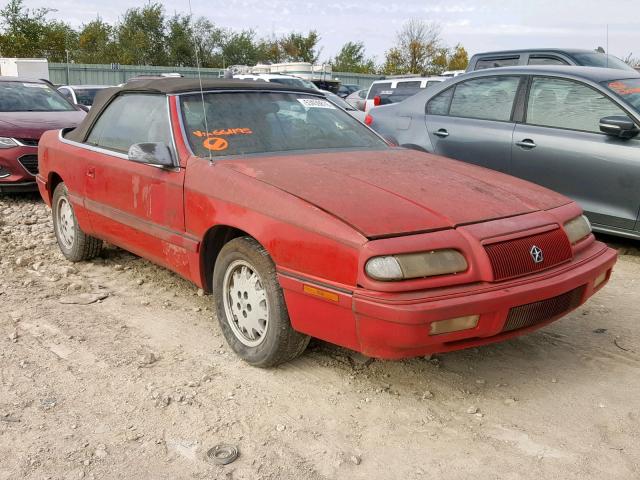 1C3XU4530PF661195 - 1993 CHRYSLER LEBARON RED photo 1