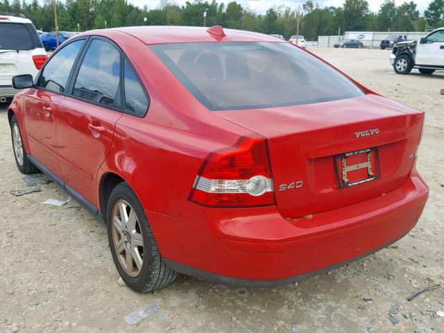 YV1MS390862190525 - 2006 VOLVO S40 2.4I RED photo 3