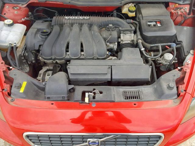 YV1MS390862190525 - 2006 VOLVO S40 2.4I RED photo 7