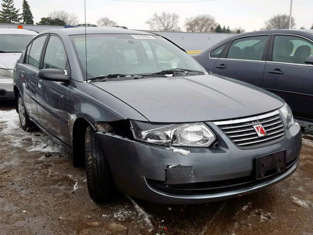 1G8AJ55F17Z157371 - 2007 SATURN ION LEVEL GRAY photo 1