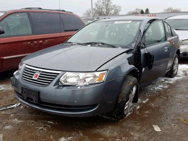 1G8AJ55F17Z157371 - 2007 SATURN ION LEVEL GRAY photo 2