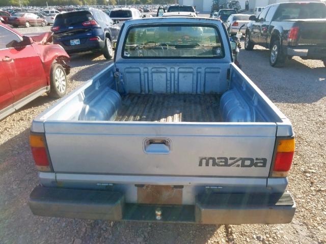 JM2UF1136K0710629 - 1989 MAZDA B2200 SHOR SILVER photo 6