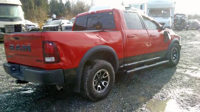 1C6RR7YG2GS133968 - 2016 RAM 1500 REBEL წითელი ფოტო 4