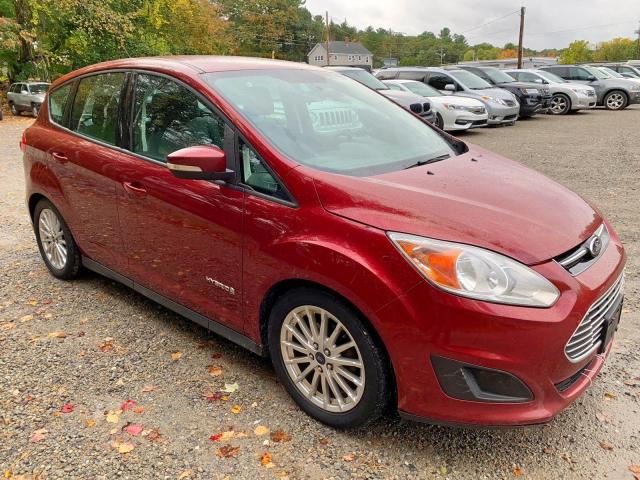 1FADP5AU7DL510092 - 2013 FORD C-MAX SE RED photo 1