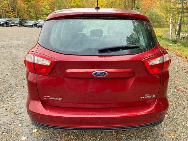 1FADP5AU7DL510092 - 2013 FORD C-MAX SE RED photo 6