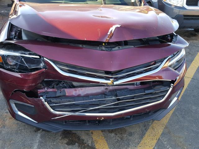 1G1ZB5ST6GF264989 - 2016 CHEVROLET MALIBU LS ბურგუნდია ფოტო 9
