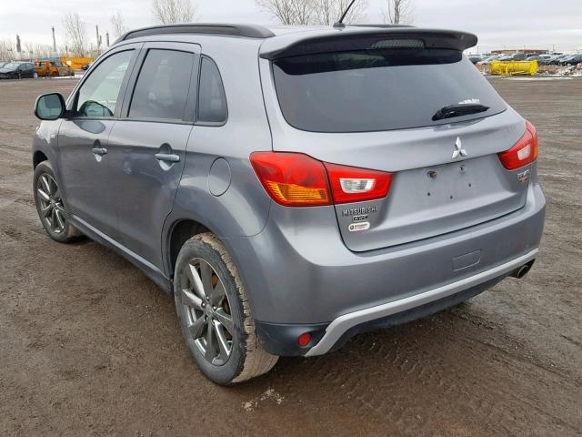 4A4AJ3AU6DE606280 - 2013 MITSUBISHI RVR SE GRAY photo 3