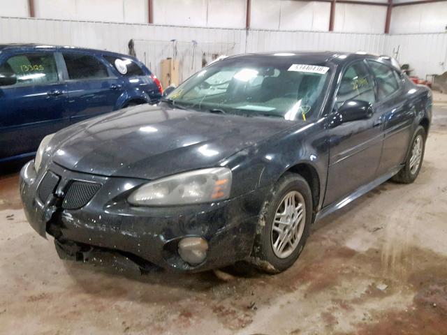 2G2WP522241124030 - 2004 PONTIAC GRAND PRIX BLACK photo 2