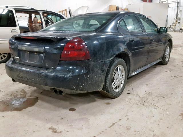 2G2WP522241124030 - 2004 PONTIAC GRAND PRIX BLACK photo 4