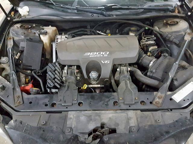 2G2WP522241124030 - 2004 PONTIAC GRAND PRIX BLACK photo 7