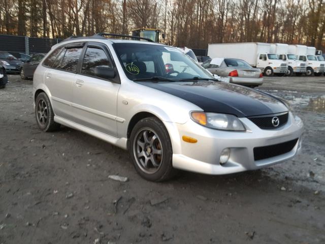 JM1BJ245431102729 - 2003 MAZDA PROTEGE PR SILVER photo 1