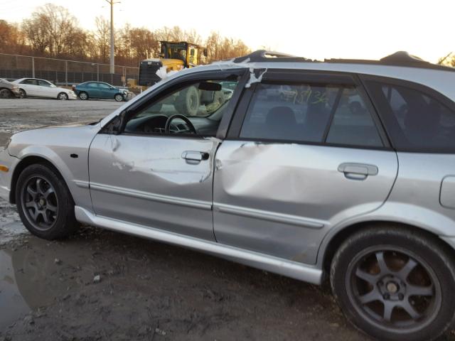 JM1BJ245431102729 - 2003 MAZDA PROTEGE PR SILVER photo 10