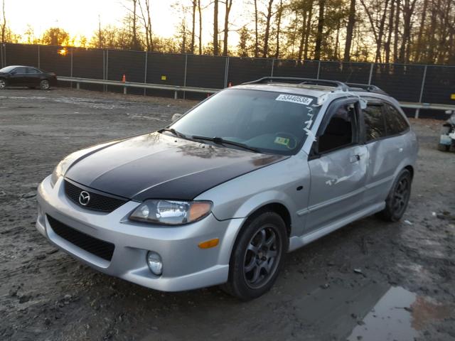 JM1BJ245431102729 - 2003 MAZDA PROTEGE PR SILVER photo 9