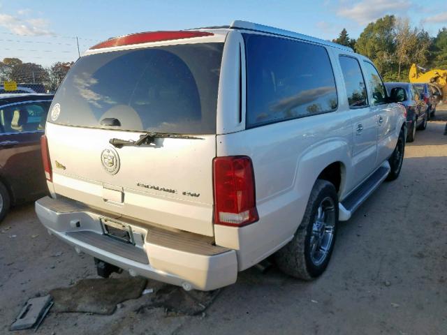 3GYFK66N95G132178 - 2005 CADILLAC ESCALADE E WHITE photo 4