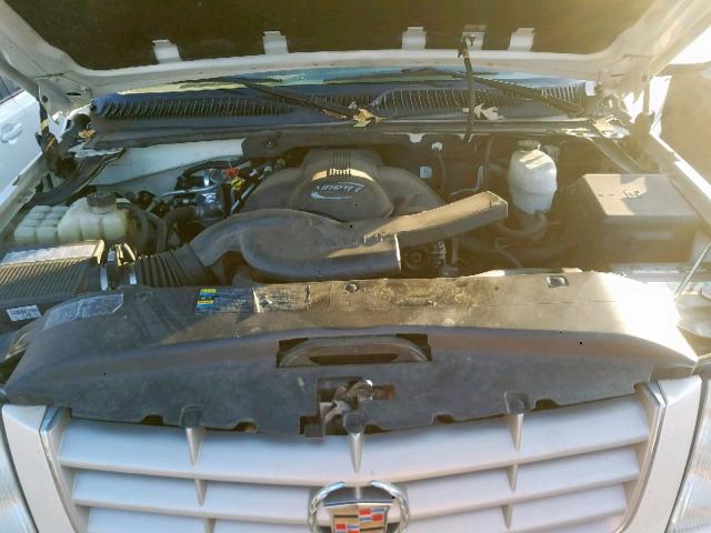 3GYFK66N95G132178 - 2005 CADILLAC ESCALADE E WHITE photo 7