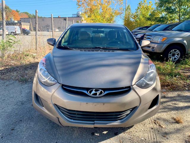 5NPDH4AE9DH450265 - 2013 HYUNDAI ELANTRA GL BROWN photo 2