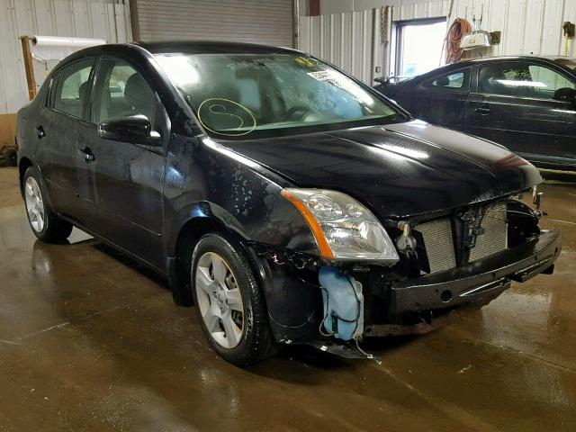 3N1AB61E28L629238 - 2008 NISSAN SENTRA 2.0 BLACK photo 1