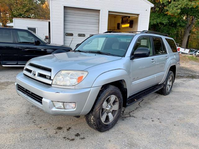 JTEBT14R248011485 - 2004 TOYOTA 4RUNNER SR SILVER photo 3