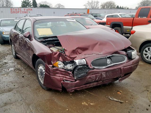 1G4HP52K35U177406 - 2005 BUICK LESABRE CU BURGUNDY photo 1