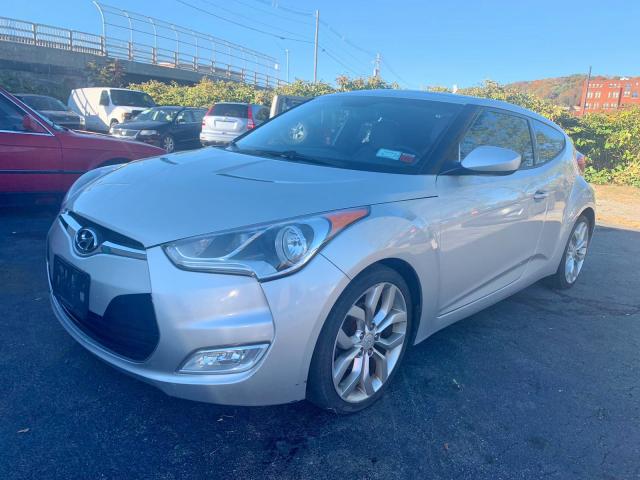 KMHTC6AD3CU058699 - 2012 HYUNDAI VELOSTER SILVER photo 3