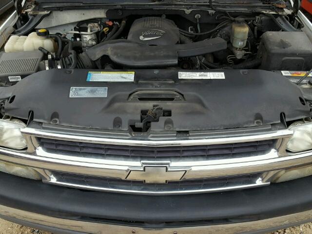 1GNEC16T11J205009 - 2001 CHEVROLET SUBURBAN WHITE photo 7