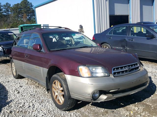 4S3BH686917618245 - 2001 SUBARU LEGACY OUT TWO TONE photo 1