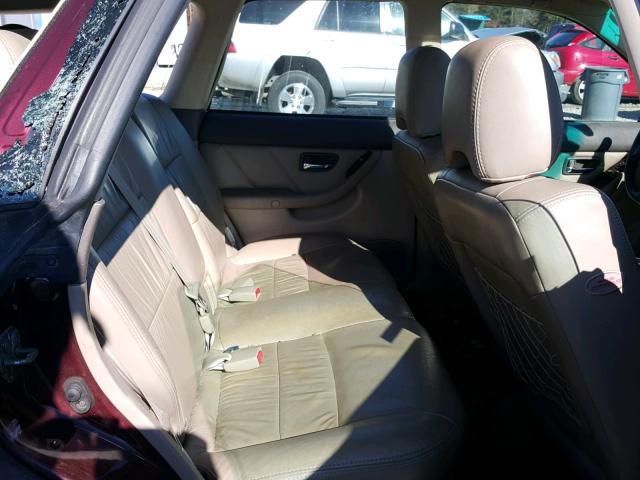 4S3BH686917618245 - 2001 SUBARU LEGACY OUT TWO TONE photo 6