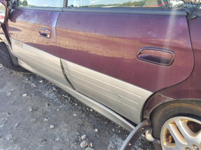 4S3BH686917618245 - 2001 SUBARU LEGACY OUT TWO TONE photo 9