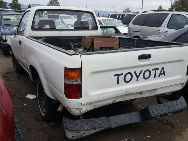 JT4RN81A3N0088189 - 1992 TOYOTA PICKUP 1/2 WHITE photo 3