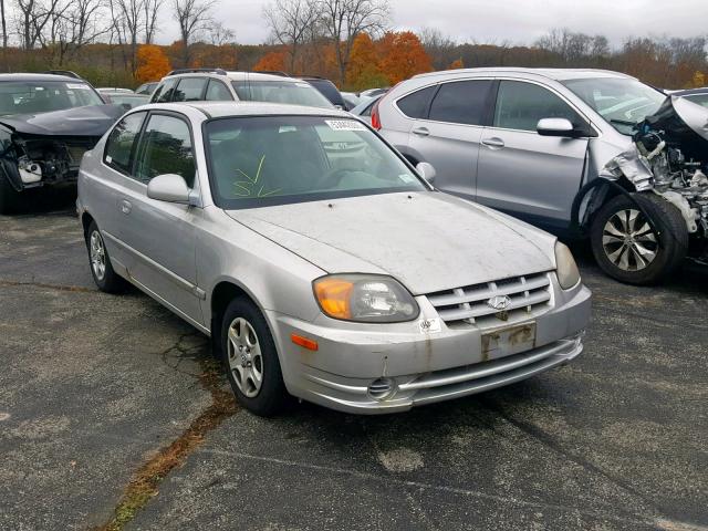 KMHCG35C05U328009 - 2005 HYUNDAI ACCENT GS GRAY photo 1