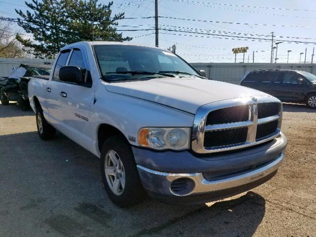 1D7HA18D94J129888 - 2004 DODGE RAM 1500 S WHITE photo 1