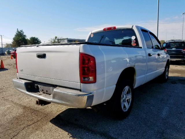 1D7HA18D94J129888 - 2004 DODGE RAM 1500 S WHITE photo 4