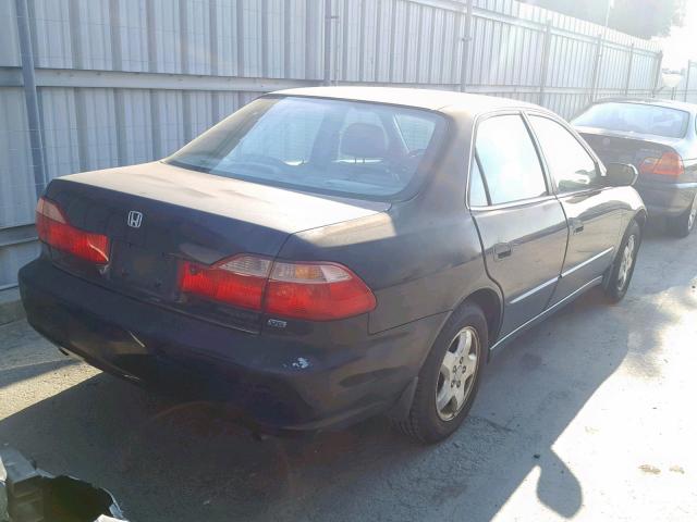 1HGCG1656YA065587 - 2000 HONDA ACCORD EX BLACK photo 4