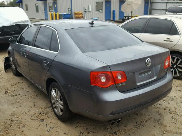 3VWSF71K67M107963 - 2007 VOLKSWAGEN JETTA 2.5 GRAY photo 3