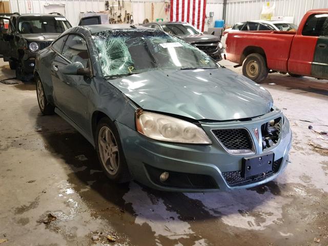 1G2ZK17K994237112 - 2009 PONTIAC G6 GT GREEN photo 1