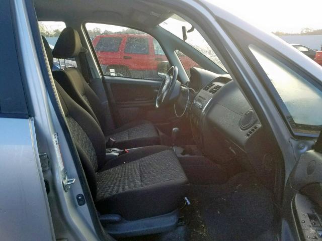 JS2YB413475111912 - 2007 SUZUKI SX4 SILVER photo 5