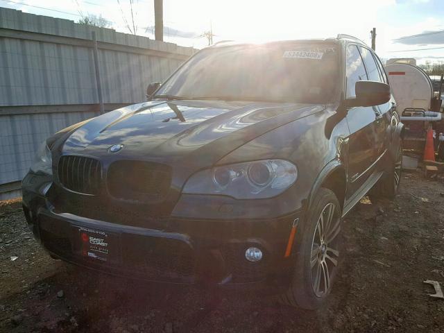 5UXZV8C51D0C17160 - 2013 BMW X5 XDRIVE5 BLACK photo 2