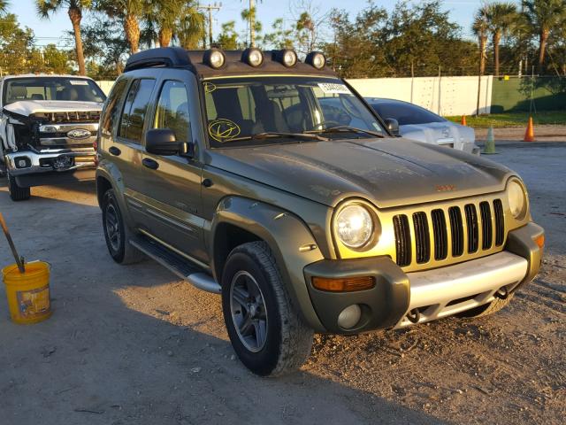 1J4GK38K23W609196 - 2003 JEEP LIBERTY RE GREEN photo 1