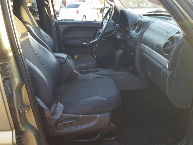 1J4GK38K23W609196 - 2003 JEEP LIBERTY RE GREEN photo 5